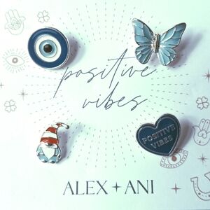 BOGO $5 Items* Alex and Ani Positive Vibes Holiday Pin Set